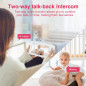 JouSecu Baby Monitor: Secure, Split-Screen, and 29-Hour Battery - No WiFi Needed! JouSecu Baby Monitor: Secure, Split-Screen, and 29-Hour Battery - No WiFi Needed!