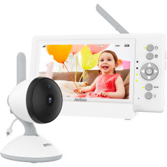 JouSecu Baby Monitor: 5 Inch Split-Screen, No WiFi, 29 Hour