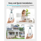 LaView 4MP Bulb Camera: See Everything, Day & Night! WiFi, Motion Tracking, & Easy Install LaView 4MP Bulb Camera: See Everything, Day & Night! WiFi, Motion Tracking, & Easy Install