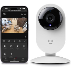 Geeni Glimpse Indoor Security Camera - 1080p, WiFi,Alexa & Google Home