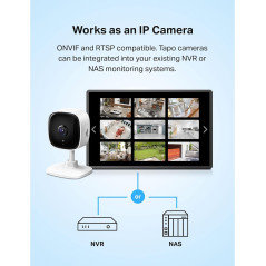 Tapo C100 1080P Camera for Baby and Pets with 2-Way Audio