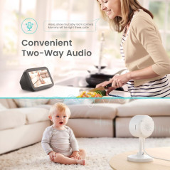 Litokam 2K Indoor Security Camera: Keep Your Home Safe & Sound!