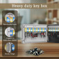 WeHere Smart Key Lock Box: Secure 24-Key Cabinet with App & OTP Access - Perfect for Home, Office & Rentals! WeHere Smart Key Lock Box: Secure 24-Key Cabinet with App & OTP Access - Perfect for Home, Office & Rentals!