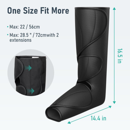 Vibromasseur de jambes QUINEAR : Soulagement et circulation