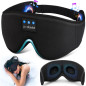 LC-dolida Sleep Headphones Mask: Bluetooth 5.4, 3D Comfort for Side Sleepers - Block Light & Relax! LC-dolida Sleep Headphones Mask: Bluetooth 5.4, 3D Comfort for Side Sleepers - Block Light & Relax!
