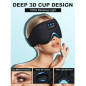 LC-dolida Sleep Headphones Mask: Bluetooth 5.4, 3D Comfort for Side Sleepers - Block Light & Relax! LC-dolida Sleep Headphones Mask: Bluetooth 5.4, 3D Comfort for Side Sleepers - Block Light & Relax!