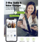 MUBVIEW Wireless Doorbell Camera: 1080p, 2-Way Audio, Free Storage - No Monthly Fees!