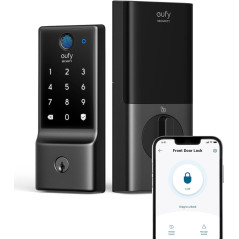 eufy Security Smart Lock C220:Keyless Fingerprint Door Lock with Wi-Fi