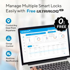 ULTRALOQ U-Bolt Pro : Serrure Connectée 8-en-1, Étanche