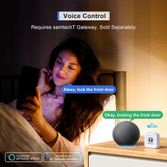Keyless Entry Smart Lock: Fingerprint, Passcode, & App Control - Secure Your Home Today!