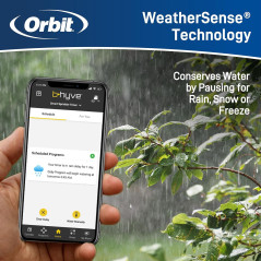 Orbit 57946 B-hyve Smart 6-Station WiFi Sprinkler System Controller