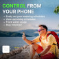 ImoLaza Smart Sprinkler Controller: 12-Zone WiFi Irrigation System with Weather-Based Watering