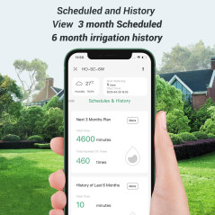 Contrôleur d'Irrigation WiFi 6 Zones - HO-SC-6W