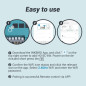 HiOazo Smart Sprinkler Controller: WiFi 6-Zone Irrigation System with Rain Sensor - Effortless Watering! HiOazo Smart Sprinkler Controller: WiFi 6-Zone Irrigation System with Rain Sensor - Effortless Watering!