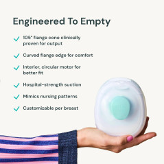 Willow Go: Cordless Wearable Breast Pump with App & 9 Suction Levels