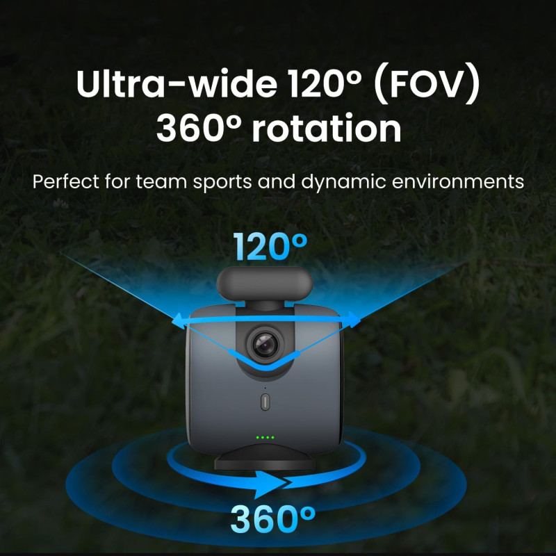 Caméra Sport 4K Chameleon AI : Suivi Équipe & Joueurs