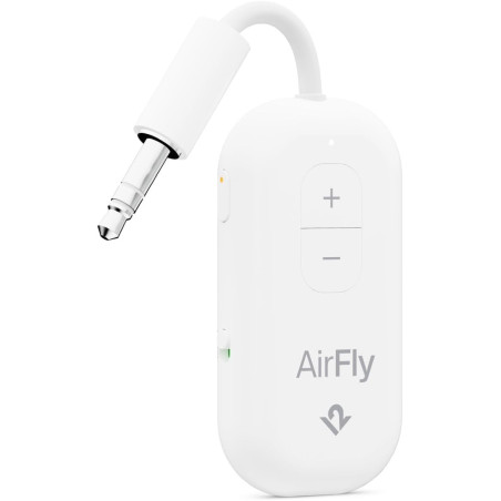 AirFly Pro 2: Wireless Freedom for Travel - Pair 2 Headphones, Bluetooth Adapter for Airplanes, Cars, & More!