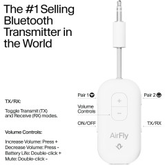 AirFly Pro 2: Bluetooth Adapter for Airplane & Travel Essentials