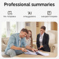 PLAUD NotePin AI Voice Recorder: Capture Lectures & Meetings in 112 Languages! 64GB Storage, App Control