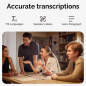PLAUD NotePin : Enregistreur Vocal IA 64 Go - Transcription 112 Langues & Résumé Intelligent ! Argent PLAUD NotePin : Enregistreur Vocal IA 64 Go - Transcription 112 Langues & Résumé Intelligent ! Argent