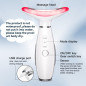 Masseur Visage & Cou 3-en-1 LED : Chaleur, Vibration, Rajeunissement Garanti! Masseur Visage & Cou 3-en-1 LED : Chaleur, Vibration, Rajeunissement Garanti!