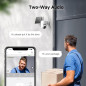 Oculview 2K Solar Security Camera: 360° View, Color Night Vision, 2-Way Audio - Wireless Peace of Mind! Oculview 2K Solar Security Camera: 360° View, Color Night Vision, 2-Way Audio - Wireless Peace of Mind!