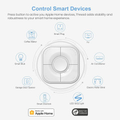 Télécommande Intelligente 5 Boutons HomeKit - Contrôlez Votre Maison Connectée Facilement!