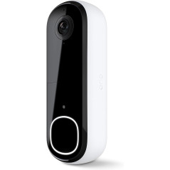 Sonnette Vidéo Arlo 2K (2e Gén.): Sécurité Intelligente, Installation Facile! Audio 2-Voies, Vision Nocturne