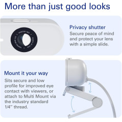 Elgato Facecam Neo: Crystal-Clear 1080p Webcam for Streaming & Video Calls
