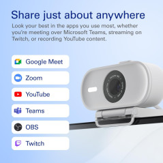 Elgato Facecam Neo: Full HD Webcam with Privacy Shutter & Light Correction