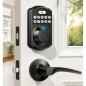 Veise Serrure de Porte Digitale Noire Mate : Empreinte, Code, Clé - Sécurité Moderne et Facile! Veise Serrure de Porte Digitale Noire Mate : Empreinte, Code, Clé - Sécurité Moderne et Facile!