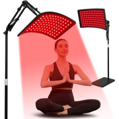 Red Light Therapy Lamp: Boost Skin & Body Wellness with 660nm & 850nm