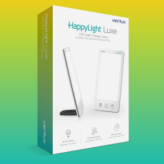 Verilux HappyLight Luxe: UV-Free 10,000 Lux Light Therapy Lamp
