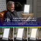 HappyLight Luxe Verilux : Lampe de Luminothérapie LED 10 000 Lux Anti-Déprime - Intensité & Minuteur Réglables HappyLight Luxe Verilux : Lampe de Luminothérapie LED 10 000 Lux Anti-Déprime - Intensité & Minuteur Réglables