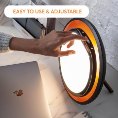 Lampe de luminothérapie Lumie Halo | 10,000 Lux | Énergie et humeur