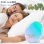 Sunrise Alarm Clock with Bluetooth Speaker & Night Light - Wake Up Refreshed! Sunrise Alarm Clock with Bluetooth Speaker & Night Light - Wake Up Refreshed!