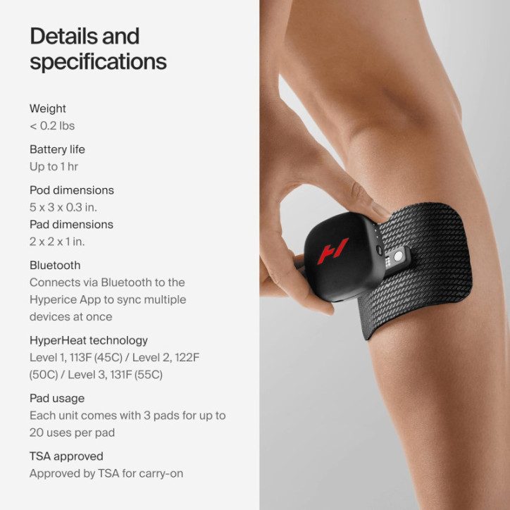 Hyperice Venom Go: Chaleur & Vibrations Ciblées pour Soulager Vos Douleurs Musculaires Hyperice Venom Go: Chaleur & Vibrations Ciblées pour Soulager Vos Douleurs Musculaires