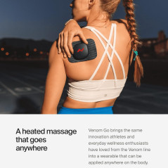 Hyperice Venom Go: Chaleur & Vibrations Ciblées pour Soulager Vos Douleurs Musculaires
