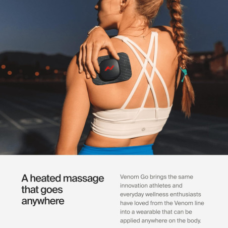Hyperice Venom Go: Chaleur & Vibrations Ciblées pour Soulager Vos Douleurs Musculaires