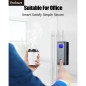Perfiware Smart Glass Door Lock: Keyless Biometric Security - Easy Install, No Drill! Perfiware Smart Glass Door Lock: Keyless Biometric Security - Easy Install, No Drill!