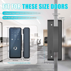 Verrou Intelligent WiFi : Reconnaissance Faciale & Empreinte