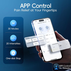 Comfytemp Wireless TENS Unit for Pain Relief - FSA HSA Eligible