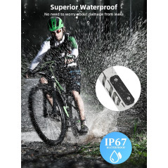 TopMade Bike Tracker : GPS Universel pour Apple, Étanche et Rechargeable