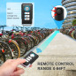 WSDCAM Bike Alarm: 113dB Anti-Theft Security with Remote - Protect Your Motorcycle, E-bike, & Scooter! WSDCAM Bike Alarm: 113dB Anti-Theft Security with Remote - Protect Your Motorcycle, E-bike, & Scooter!