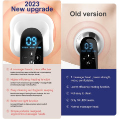 4 Heads Pro Max Cellulite Massager - Cordless Body Shaping Machine