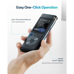 Enregistreur Vocal Hors Ligne avec Transcription AI et Réduction de Bruit