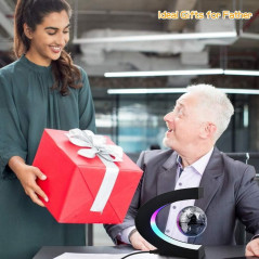 Magnetic Levitating Globe with LED Light - Cool Tech Gift for All!
