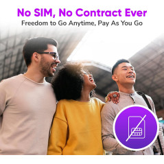 TravelWifi Sapphire 3: Global 4G LTE Mobile Hotspot - Stay Connected in 130+ Countries