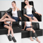 CINCOM Masseur de Jambes à Compression dAir : Soulagement Douleur, Circulation Améliorée, 2 Modes & 3 Intensités