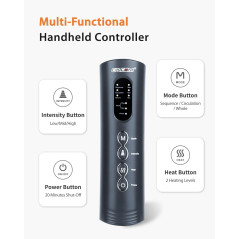 Relieve Pain & Edema with CINCOM Heated Leg Massager & Compression